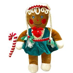 Vintage Target Gingerbread Girl Plush Doll Stuffed Toy 13 Inch Christmas 1990